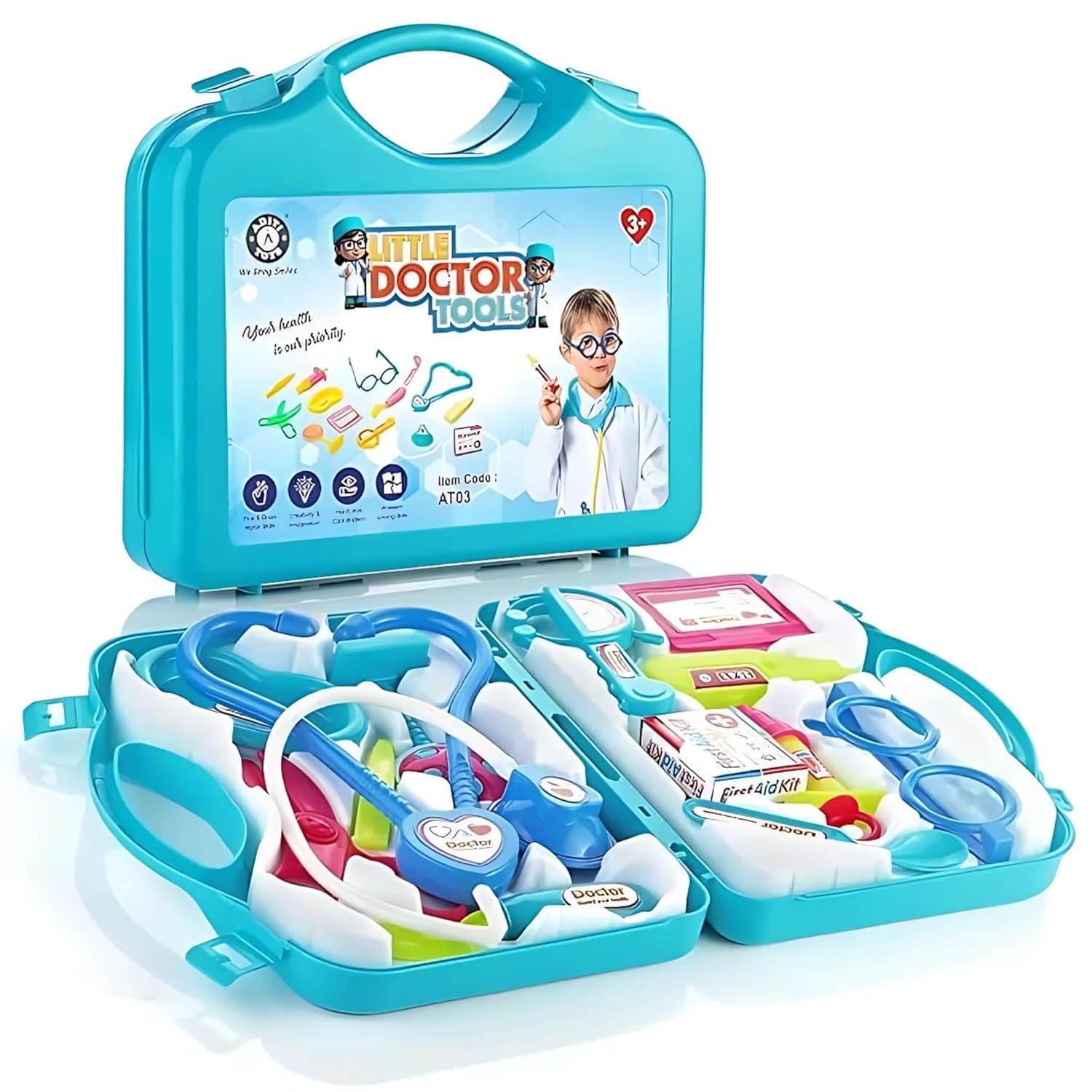 トライアルセット・サンプル Dr alkastone Buy AK'S Venture Doctor Play Set for Kids with Medical Tools Kit